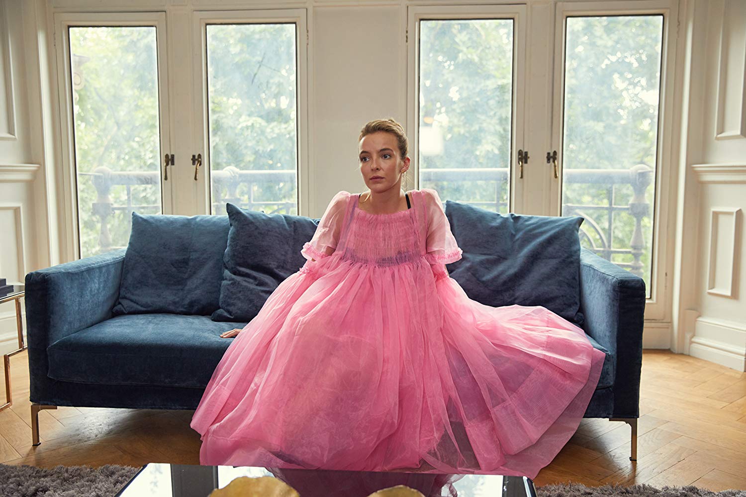 Jodie Comer in "Killing Eve"